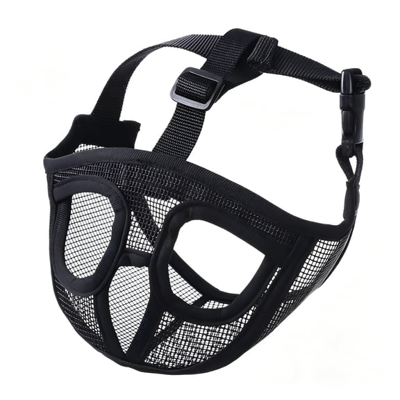 GASTROPOD 2026 New Short Snout Dog Muzzle,Muzzle with Tongue Out Design to Prevent Eating Biting Licking,Mesh Dog Muzzle for Flat-Faced Dogs,Breathable Muzzle for Grooming Walking Dog Muzzle