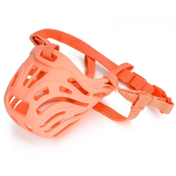 GASTROPOD 2026 New Silicone Dog Muzzle,Soft Breathable Wear-Resistant Dog Basket Muzzles with Adjustable Strap Prevent Biting Chewing Licking for Small Medium Large Dogs