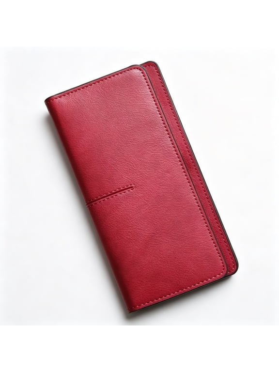 2026 New Slim Thin Leather Women Wallet Rfid Blocking Credit Card Holder Bifold Long Ladies Billfold Thin Wallet for Women for Daily Use, Travel, Office, Secure Storage, Lightweight Carry