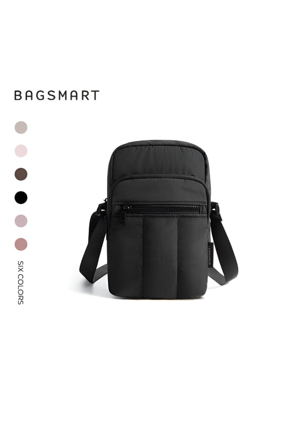 2026 New Small Crossbody Bags for Women, Mini Cell Phone Cross Body Purses Travel Wallet with Rfid Blocking Card Slots for Travel, Shopping, Daily Use, Outdoor, Office, Black