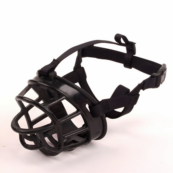 GASTROPOD 2026 New Soft Basket Muzzle for Dogs,Secure & Comfortable Fit Dog Muzzle for Large Dogs,Black,L
