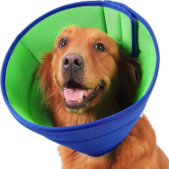 GASTROPOD 2026 New Soft Cone for Dogs,Elastic Dog Cone Collar,Soft Cat Cone Collar,Adjustable Dog Donut Collar,Post-Surgery Elizabeth Circle Guard Collar Ring,Dog Recovery Cone Collar