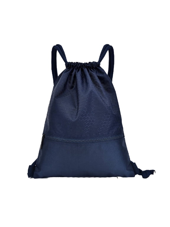 2026 New String Bag Waterproof Drawstring Bags Backpacks for Gym Small Hiking Bags with Breathable Fabric for Women and Men for Gym Hiking Sports Travel Outdoor Activities