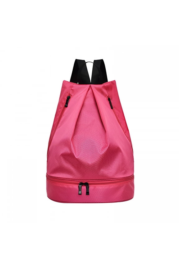 2026 New Swimming Waterproof Dry-Wet Separation Beach Backpack Drawstring Backpack Gym Sports Pool Beach Gear Bag for Swimming,Beach,Gym,Sports