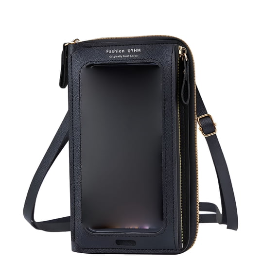 GASTROPOD 2026 New Touchscreen Phone Bag,Wallet Case,Crossbody Bags for Women,Small Crossbody Shoulder Handbag Crossbody Coin Purse Phone Bag,Pu Lanyard Phone Case