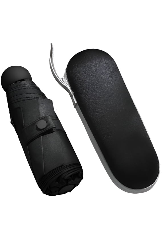 2026 New Umbrellas for Rain,Space-Saving Design Mini Umbrella,Pocket-Sized and Effortlessly Portable Compact Umbrella,Black