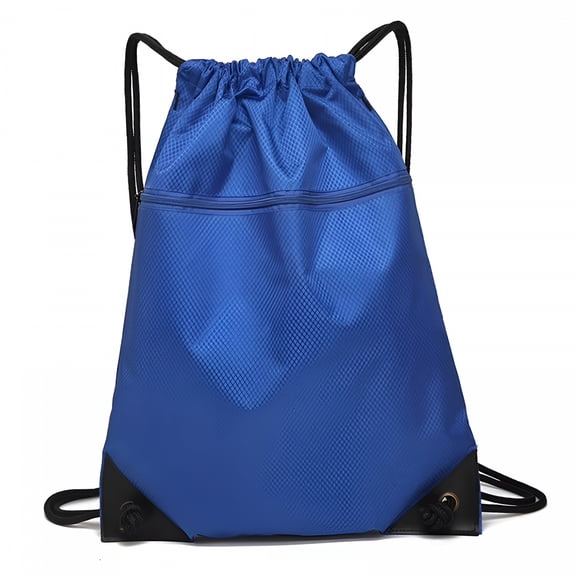 GASTROPOD 2026 New Unisex Breathable Durable Fabric Drawstring Backpack for Gym, Sports, Travel, Hiking, School, Beach, Casual, Royal Blue