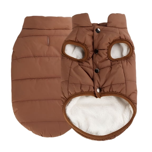 GASTROPOD 2026 New Windproof Dog Winter Coat Waterproof Dog Jacket Warm Dog Vest Cold Weather Pet Apparel with 2 Layers Fleece Lined for Small Medium Large Dogs