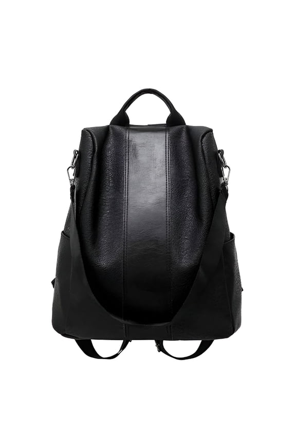 2026 New Woman Anti-Theft Backpack Wild Soft Leather Dual-Use Small Backpack for Travel, Daily Use, Commuting, Shopping, Weekend Trips, Work, Casual Outings
