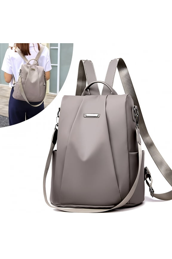 2026 New Women Medium Backpack Purse Waterproof Nylon Anti-Theft Rucksack Lightweight Shoulder Bag for Travel, School, Work, Shopping