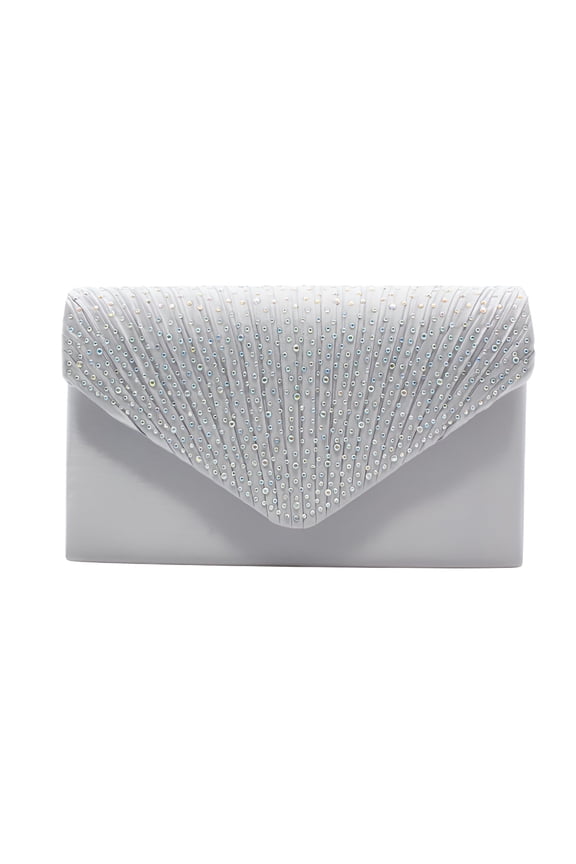 2026 New Womens Crossbody Bags Tote Bag, Ladies Large Evening Satin Diamante Clutch Bag Party Envelope Bag for Travel, Beach, Wedding, Party, Gift for Women