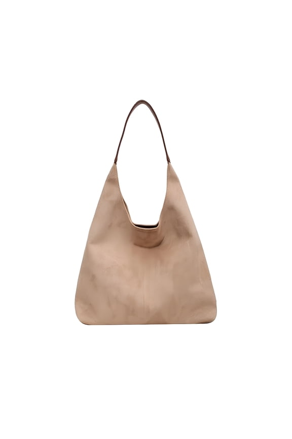 2026 New Work Bags Suede Slouchy Bag Handbag Office Tote Handbag Brown Suede Bag for Women Suede Shoulder Bag for Work Handle, for Work, Office, Daily Use, Business Meetings, Casual Outings