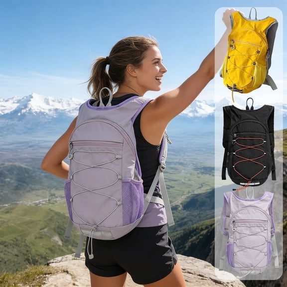 GASTROPOD 20L Lightweight Waterproof Cycling Backpack for Hiking,Camping,And Travel with Padded Straps&Reflective Safety Bike Backpack