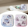 thumbnail image 1 of GASTROPOD 2Pcs Period Bag,Pu Leather Cat Pattern Period Pouch for Pads,Sanitary Napkins,Small Tampons,Portable Pad Bag for Ladies First Period Gifts,Mix1, 1 of 7