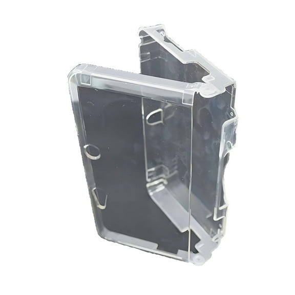 GASTROPOD 3Ds Case,Crystal Material 3Ds Xl Case,Perfect Fit Nintendo 3Ds Case,White-1