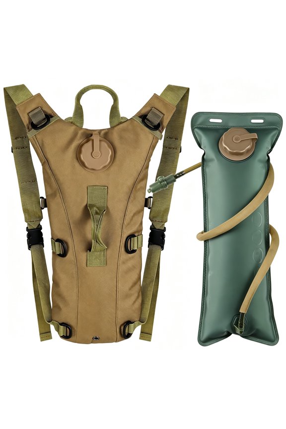3L Water Bladder Bag Hiking Camping Hydration Backpack Outdoor Water Bag