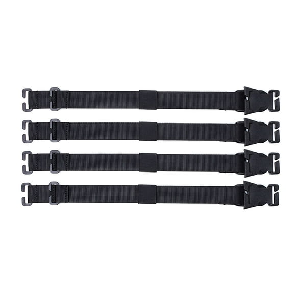 GASTROPOD 4 Pcs Molle Webbing Straps With Buckle Tactical Gear Clip Strap Easy to Use