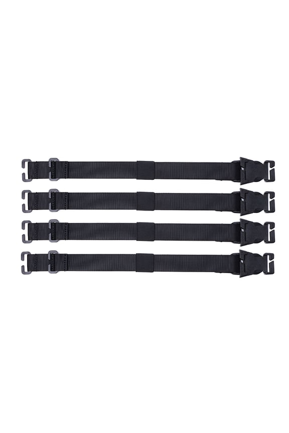 4 Pcs Molle Webbing Straps With Buckle Tactical Gear Clip Strap Easy to Use