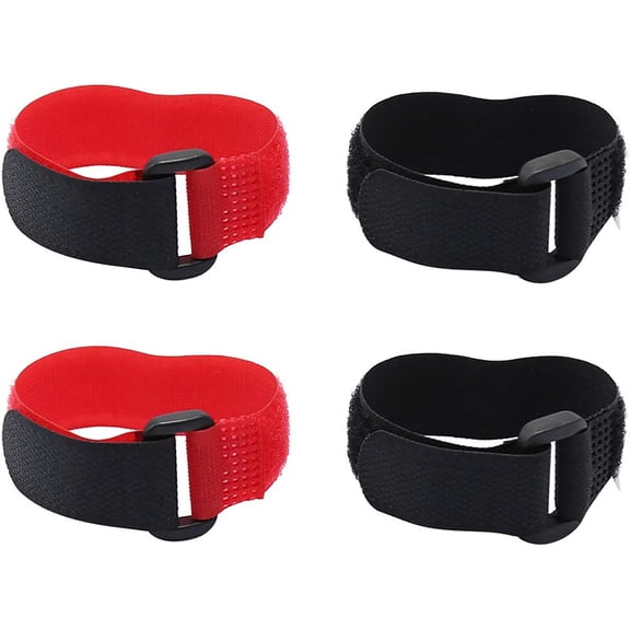 GASTROPOD 4 Pieces - Velcor Nylon No Crow Rooster Collar - Anti Crow Noise Neck Belt for NO Crow Collar Roosters,Cockerel - Prevent Screaming,Disturbing Neighbors
