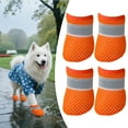 thumbnail image 1 of GASTROPOD 4Pcs Dog Booties,Breathable and Non-Slip Dog Shoes for Hot Pavement,Dog Shoes Large Size Dogs for Hot Pavement Hardwood Floors,Orange, 1 of 7