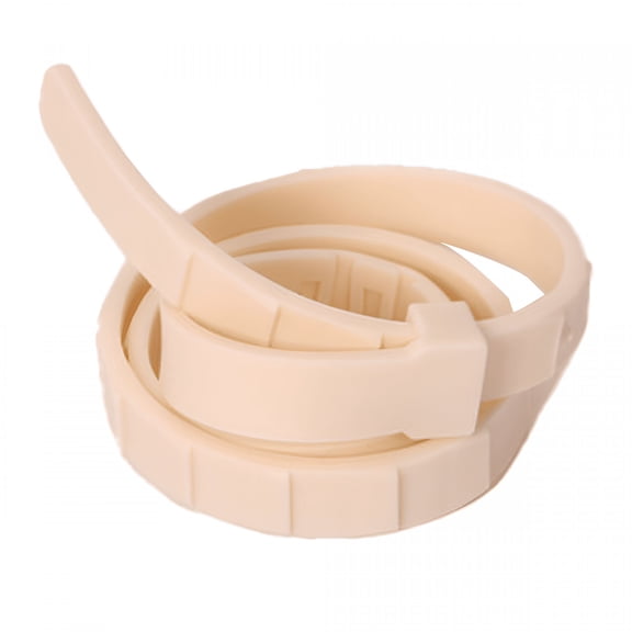 GASTROPOD 8 Months Protection Adjustable Waterproof Collar, Pet Collar with Natural Essential Oil - White Plain