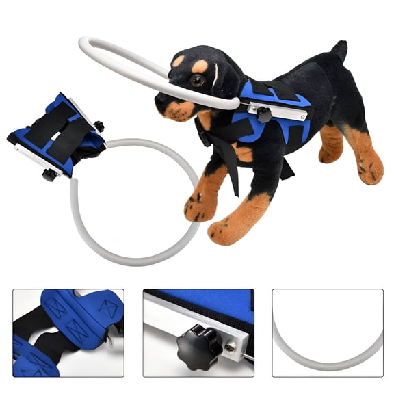 GASTROPOD Adjustable Blind Halo for Dogs Cats Pet Harness Guide Device Halo Dog Collar