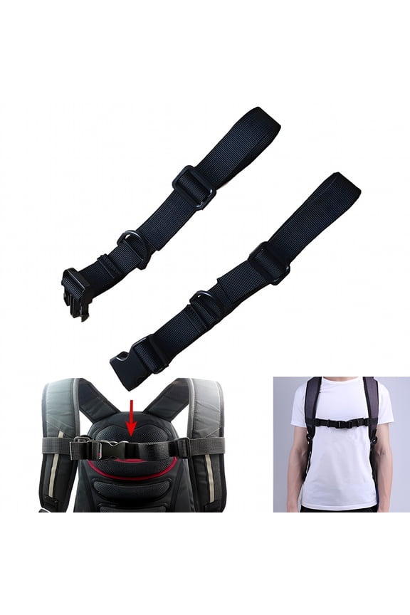 Adjustable Chest Harness Strap for Backpack Shoulder Webbing