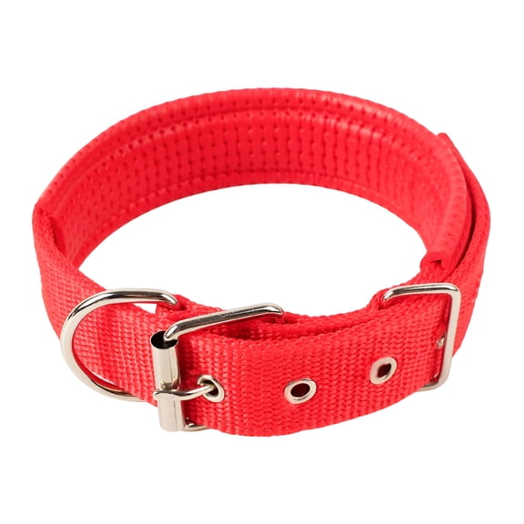 GASTROPOD Adjustable Dog Collar,Heavy Duty Breathable Nylon Wide Dog Collars with Metal Buckle D Ring for Large Medium Small Dogs