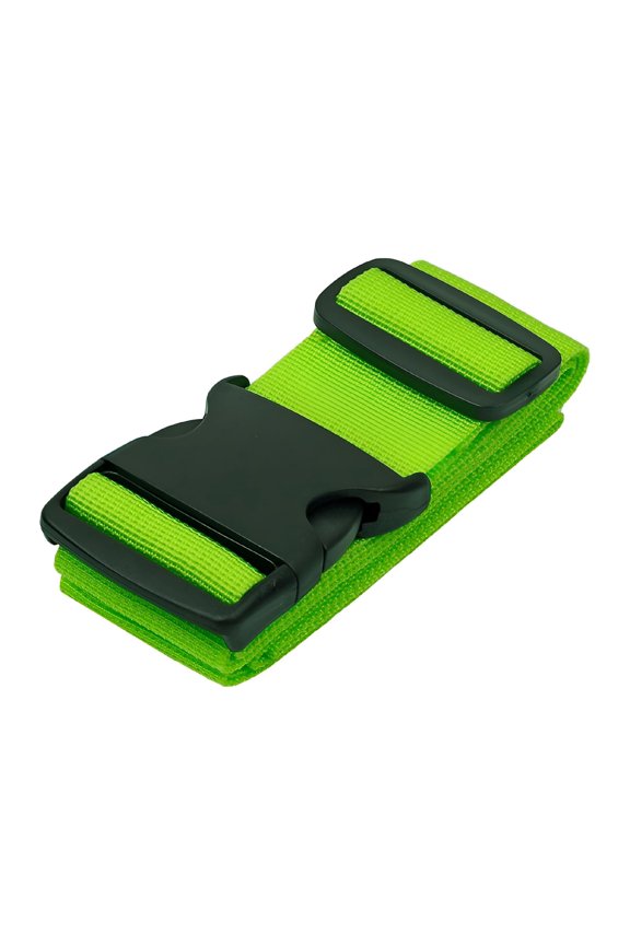 Adjustable Travel Luggage Straps Suitcase Belt (Green)