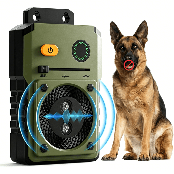 GASTROPOD Anti Barking Device for Dogs, 3 Modes Ultrasonic Dog Bark Deterrent Devices Long Range 50Ft, Type-C Rechargeable Bark Box Barking Control Devices, No More Barking Training