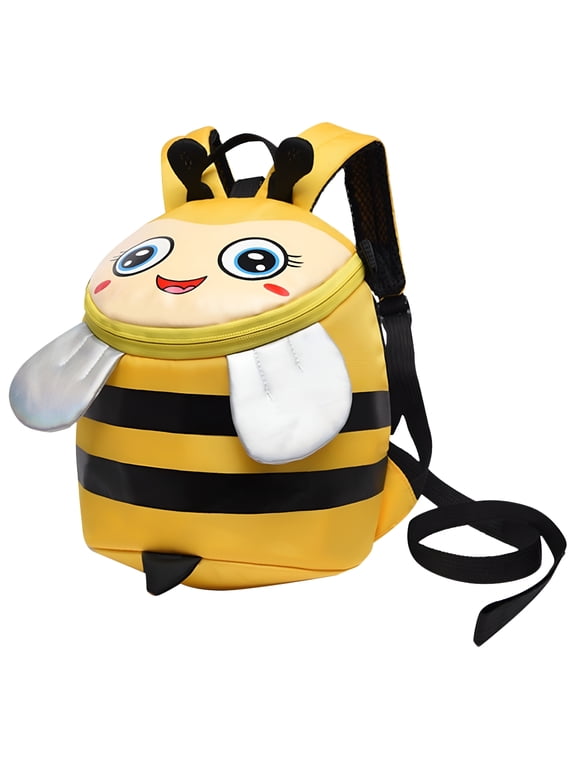 Anti-Lost Toddler Backpack - Cute Insect Design School Bag with Safety Leash for 1-3 Year Olds