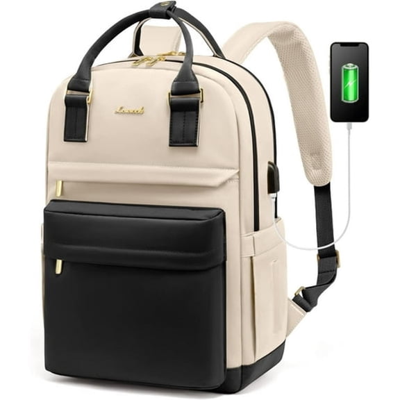 GASTROPOD Backpack Purses for Women,Vintage Women Teacher Laptop Backpack Nurse Bag,Multi-Function Work Travel Daypacks College Book Bag with Usb Port Computer Bags for Laptops for Women