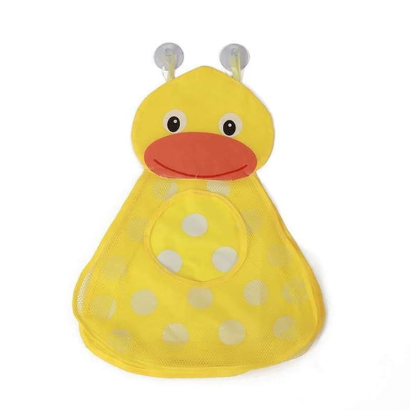 GASTROPOD Bath Toy Storage Bag - Durable Polyester and PVC Mesh Organizer with Water Draining Design - Mold Free Toy Holder for Bathroom, Bathtub, and Pool - Keeps Toys Clean and Dry