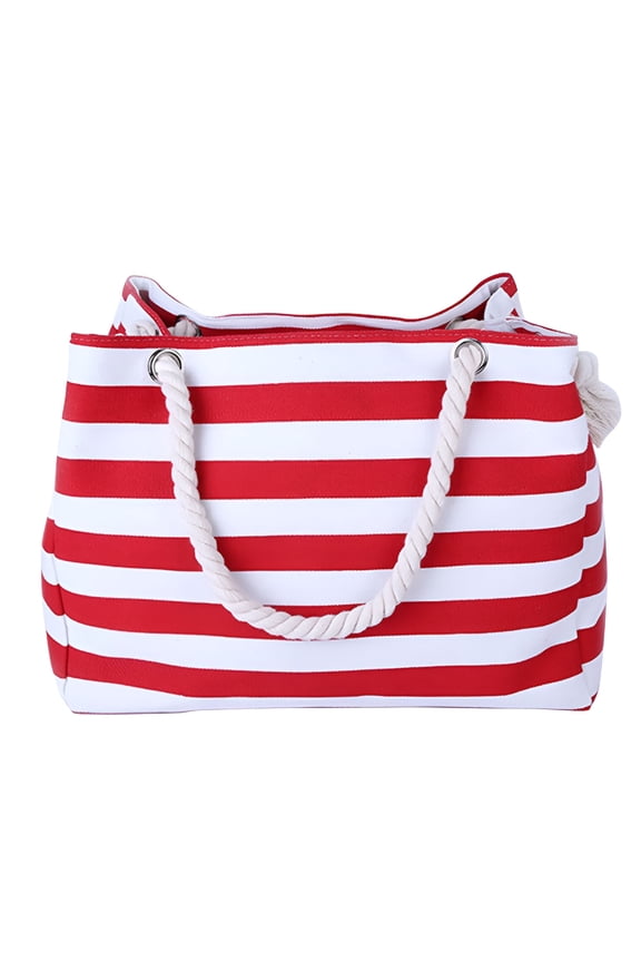 Beach Bags for Extra Large Beach Tote Bag with Top Zipper, 3 Inner Pockets Waterproof Sandproof Swim Pool Bag