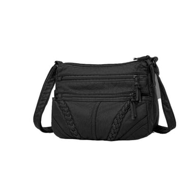 GASTROPOD Big Purses for Women,Chic PU Leather Shoulder Bag,Functional Multi Pockets Women Crossbody Purse,Trendy Versatile Crossbody Bag for Work and Travel