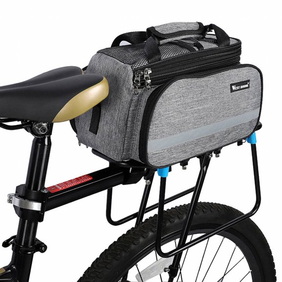 GASTROPOD Bike Bag,Aerodynamic Design Saddle Bag,Reduced Wind Drag Bike Accessories,One Size,Gray,36*20*15cm