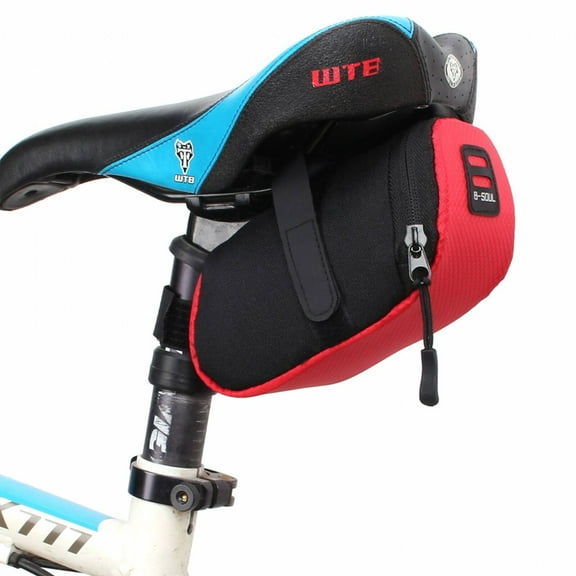 GASTROPOD Bike Bag,Lightweight Design Rear Bike Rack,Maximum Convenience Features Mountain Bike Accessories,One Size,Red,15*7*7cm