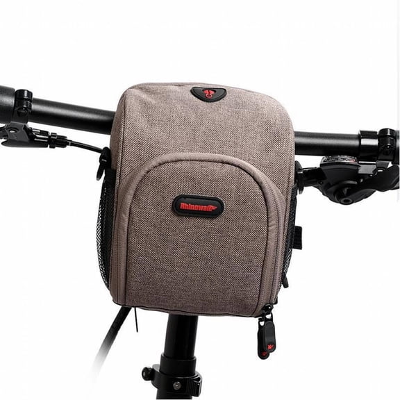 GASTROPOD Bike Bag,Secure Mounting Rear Bike Rack,Quick and Easy Adjustment Saddle Bag,1.8L,Khaki