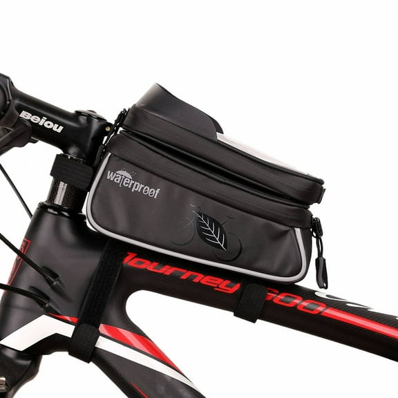 GASTROPOD Bike Bag,Waterproof Design Mountain Bike Accessories,Splash Resistant Rear Bike Rack,5.7",Black