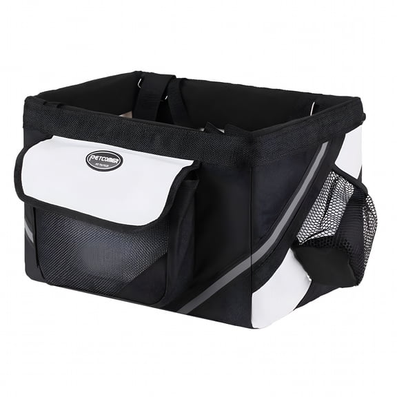 GASTROPOD Bike Basket - Foldable Waterproof Bicycle Dog Basket - Wear-Resistant - Multi-Purpose - Small Pet Cat Dog Carrier for Outdoor Cycling