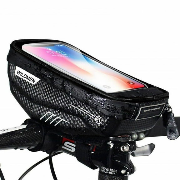 GASTROPOD Bike Phone Holder,Essential Tool Storage Bike Bag,Quick Access Bike Accessories,1L,Black