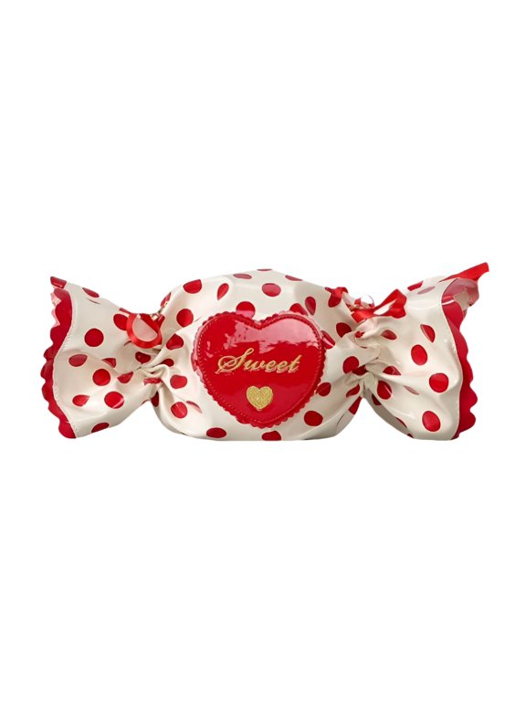 Candy Shaped Crossbody Bag Cute Waterproof Travel Purse for Beach Party Vacation