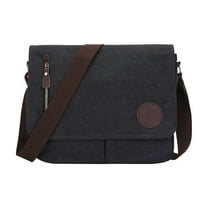 GASTROPOD Canvas Messenger Bag,Practical Laptop Bag for Work,Adjustable Multi-Compartment Crossbody Bag for Men and Women