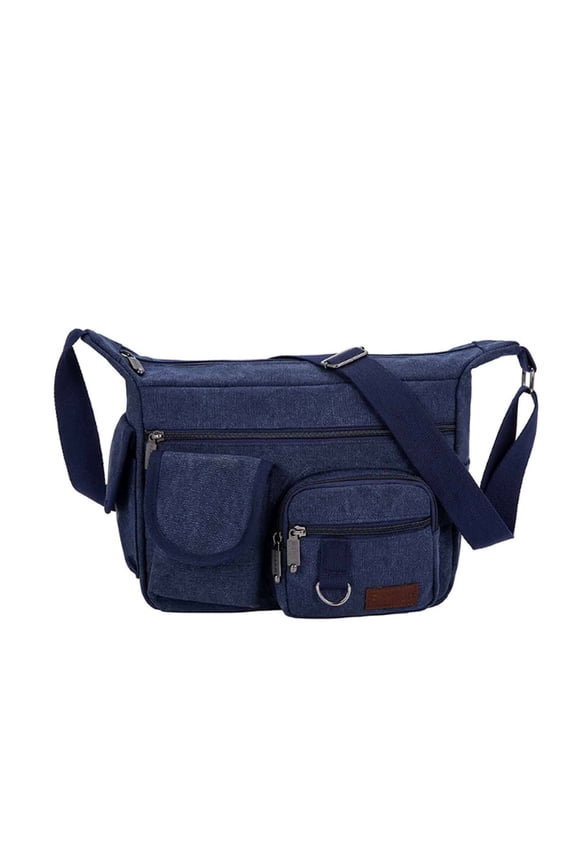 Canvas Shoulder Bags,Adjustable Shoulder Straps Canvas Messenger Bag,Personalized Fit Travel Shoulder,Comfortable Carrying Experience Cross Body Bag,