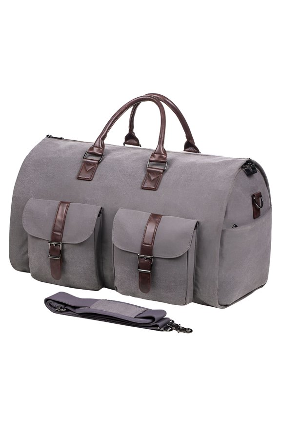 Carry on Garment Bag for Travel, Convertible Garment Bag With Separate Shoe Compartment Large Suit Travel Bags for Men