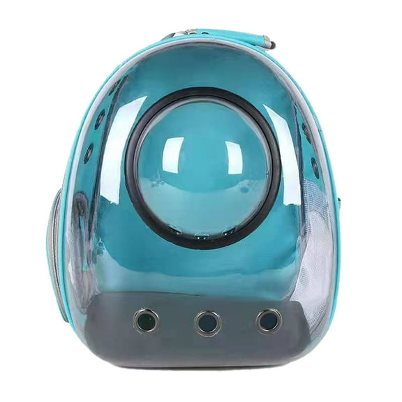 GASTROPOD Cat Backpack,Elastic Side Pocket for Easy Storage Cat Backpack Carrier,Panoramic Skylight for Ultimate Visibility Dog Carrier Backpack,Light Blue