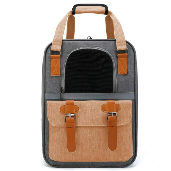 GASTROPOD Cat Backpack,Ideal for Cats and Dogs Cat Backpack Carrier,Spacious and Breathable Design Dog Carrier Backpack,Yellow1