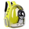 thumbnail image 1 of GASTROPOD Cat Backpack,Premium Metal Zippers for Smooth Use Cat Backpack Carrier,Elastic Side Pocket for On-the-Go Storage Dog Carrier Backpack,Yellow, 1 of 4