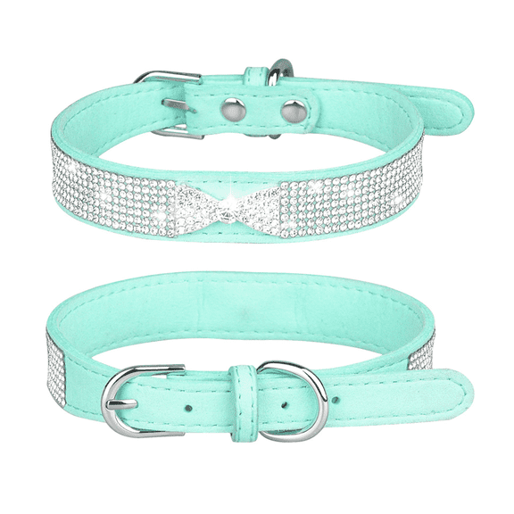 GASTROPOD Cat Collar,Adjustable Soft Nylon Pet Collar for Small Dog and Cats,Sparkling Rhinestone Crown Design,Perfect for Outdoor Adventures and Daily Wear