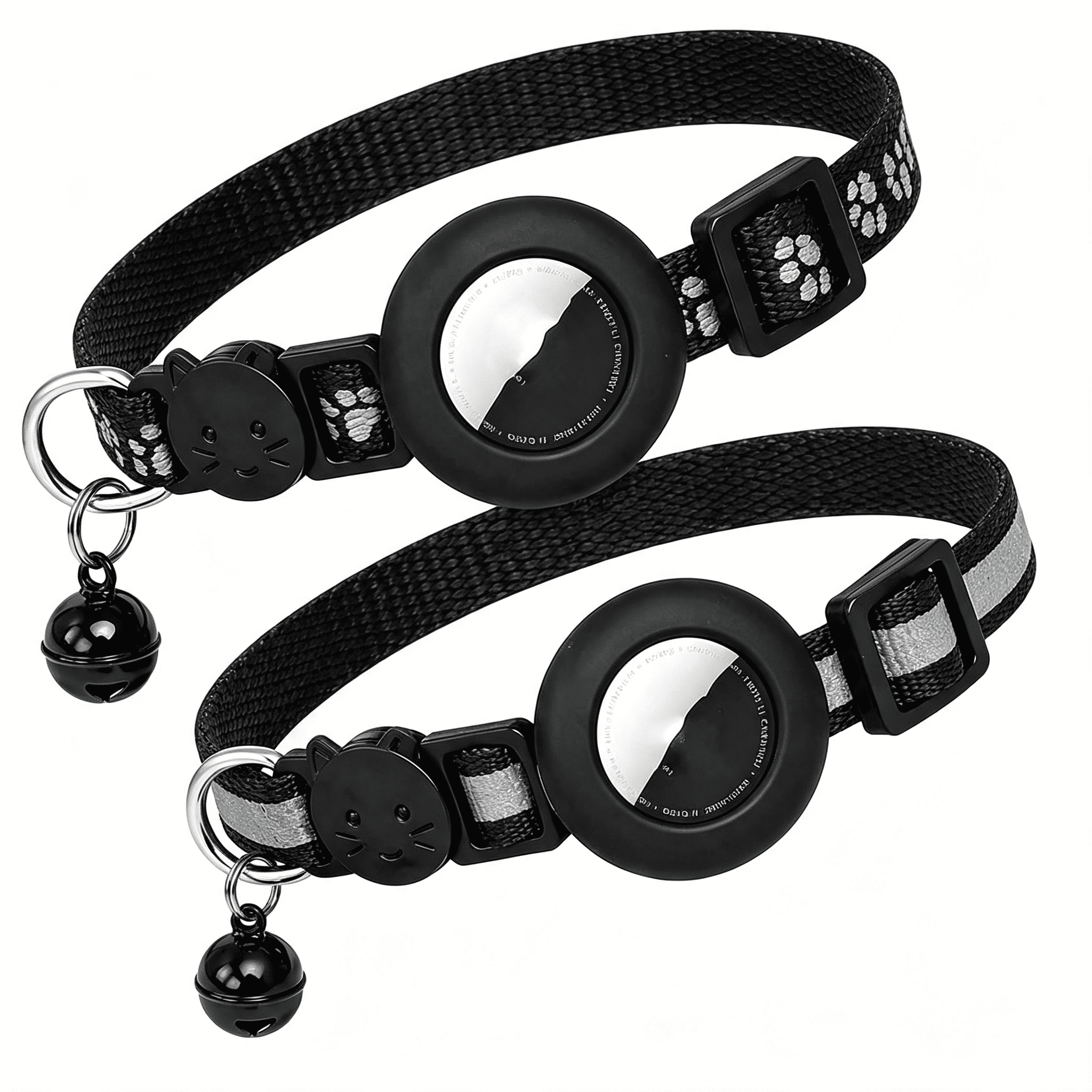 GASTROPOD Cat Collar Breakaway 2Packs, Reflective Kitten Collar with ...